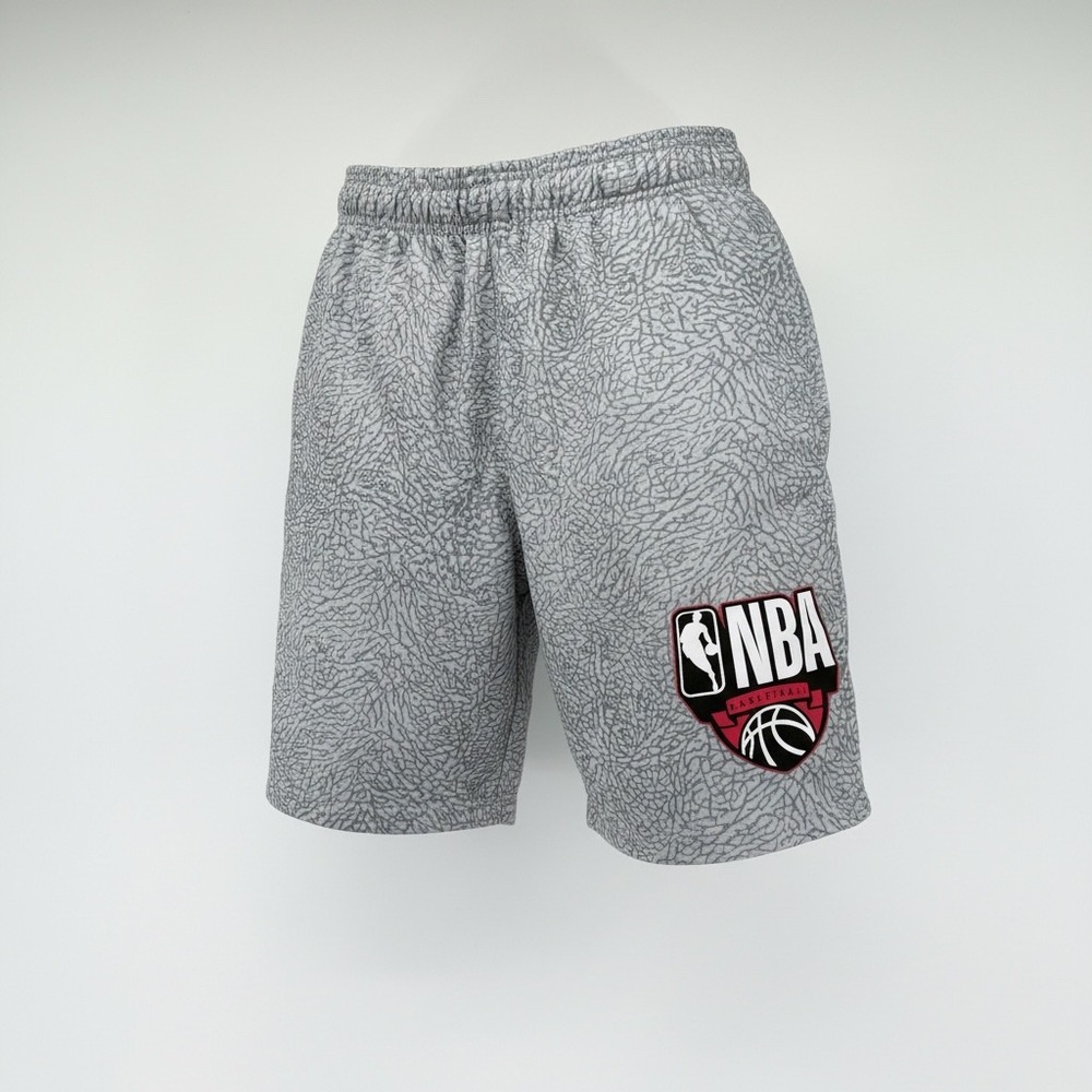 NBA Basketball Power Drive Shorts Mens Size Medium‎ Gray Athleisure Athletic Gym - Picture 9 of 16